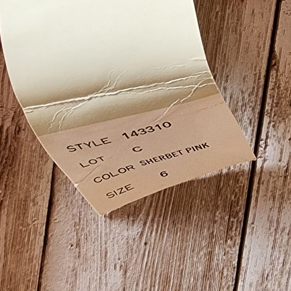 Vintage Laura & Jayne Bright Pink Banded Bottom Blouse Size 6 Double Pocket - Picture 2 of 7